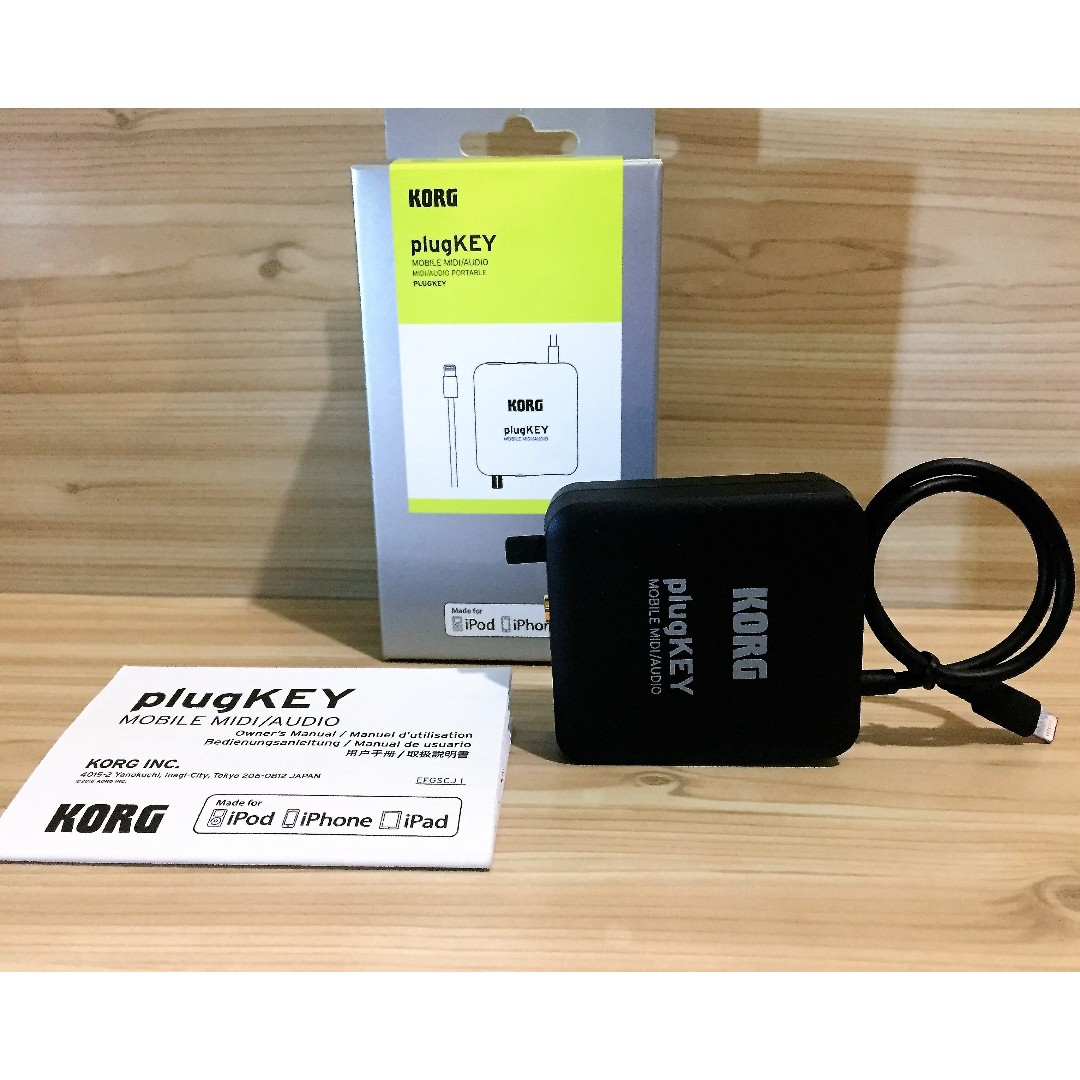 Korg Plugkey Midi Audio Interface For Ios With Lightning Connector Music Media Music Accessories On Carousell