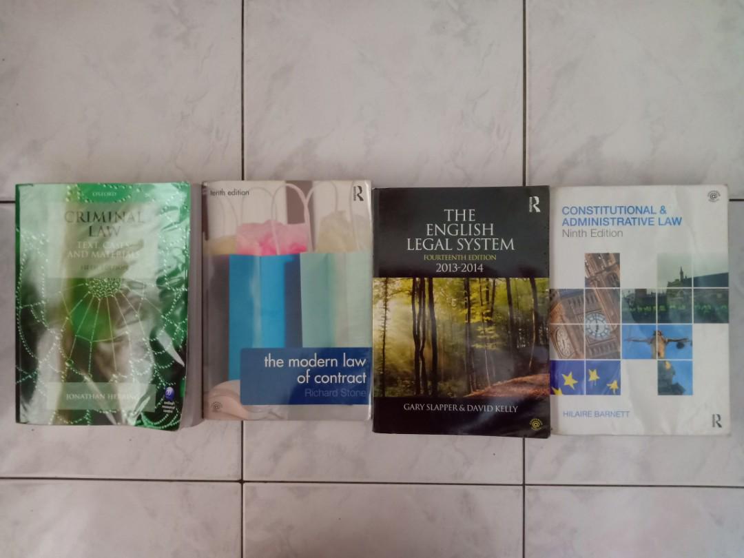 Law Textbooks Hobbies Toys Books Magazines Textbooks On Carousell