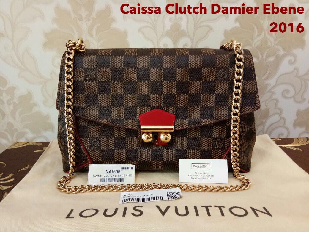 LOUIS VUITTON Caissa Clutch Shoulder Bag N41596