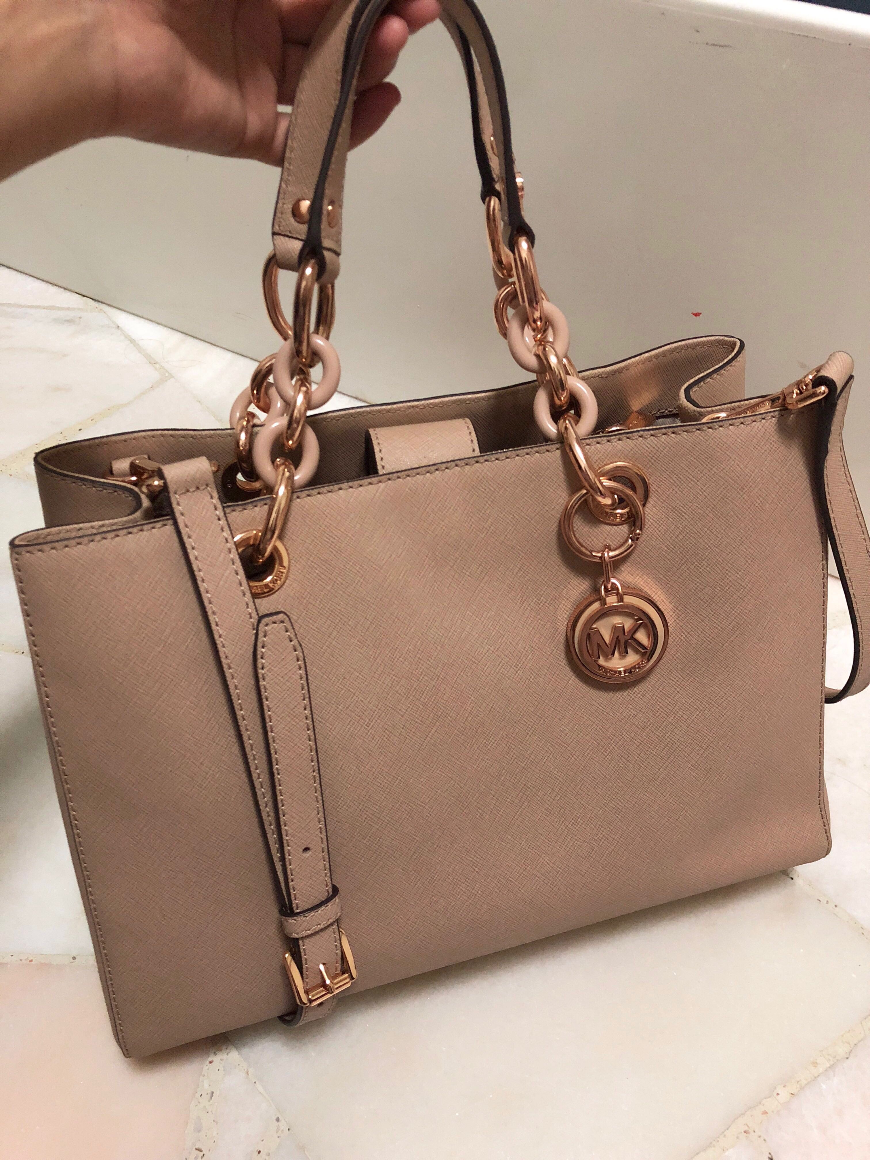 michael kors purse with roses