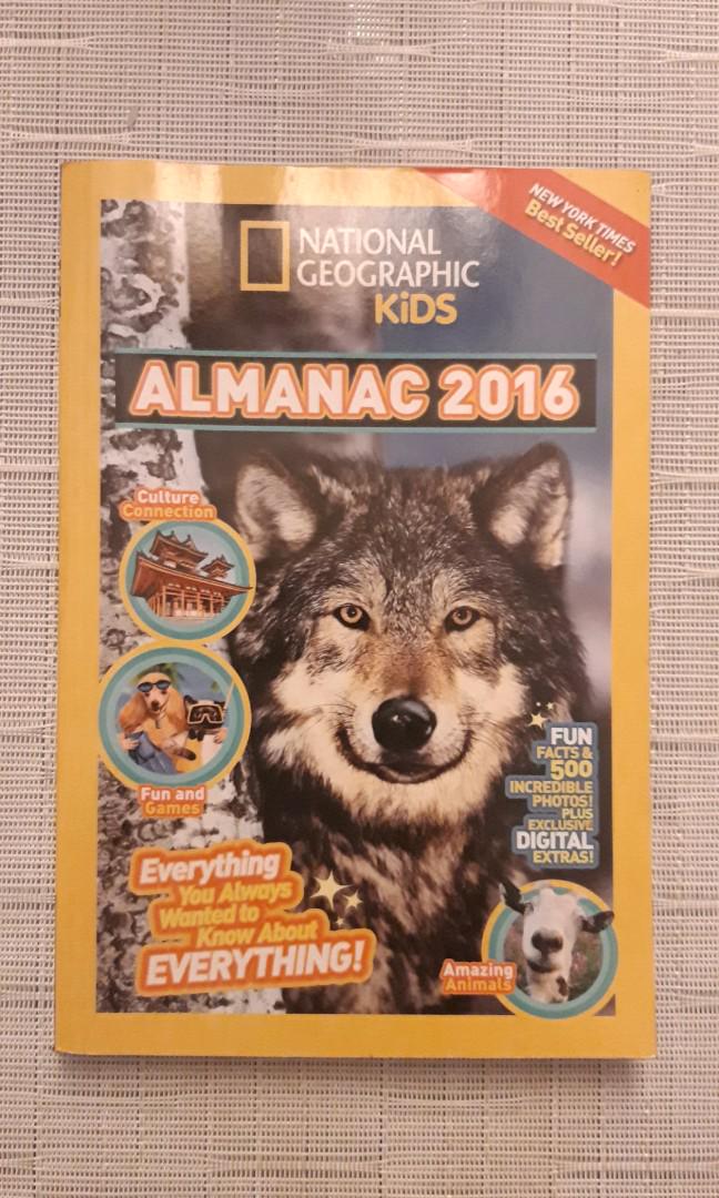 Nat Geo Almanac 2016 (Category: Magazines) located in Manila. Submitted by nelsonnabor (Listing ID 180516310, Image 1). Description: Nat Geo Almanac 2016 Condition 9/10 2016 almanac issue.