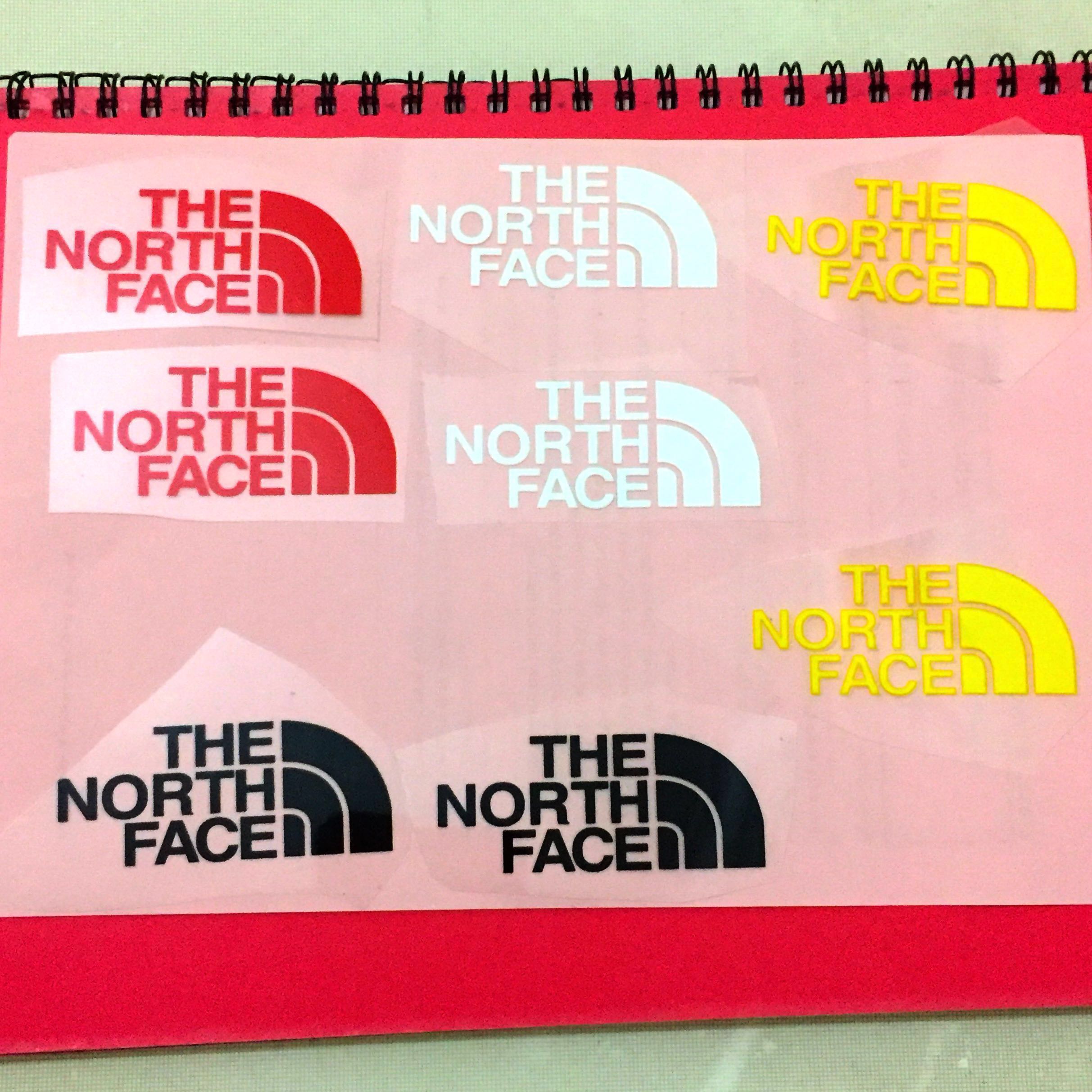 the north face iron on patch