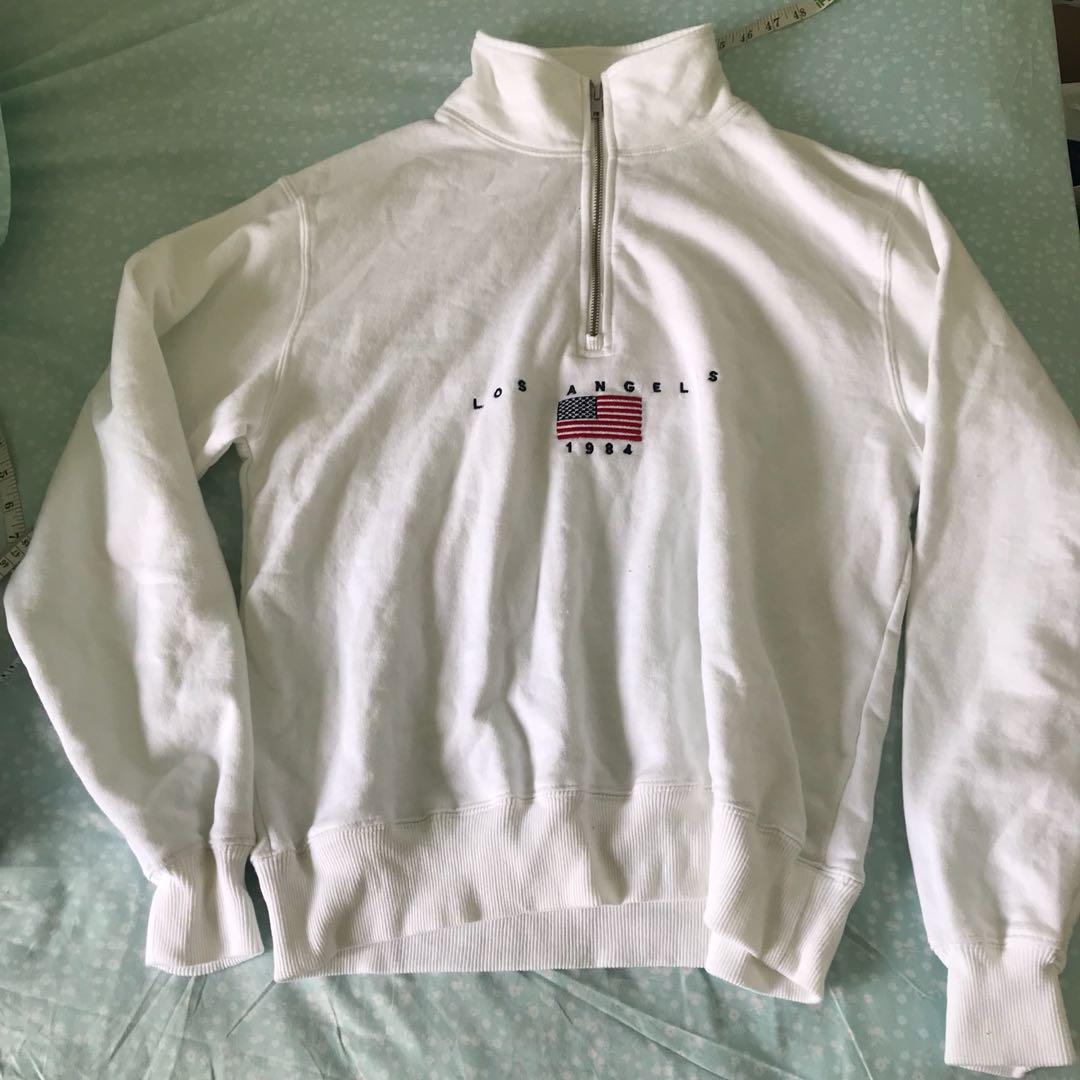 half zip pullover brandy melville