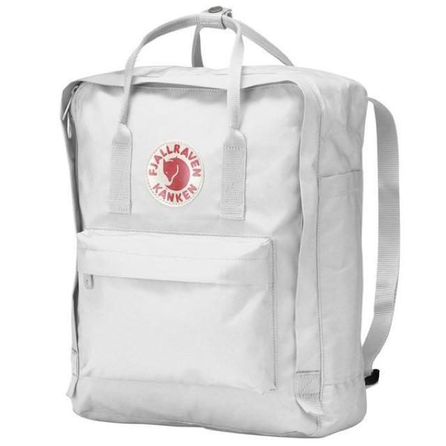 White kanken classic top