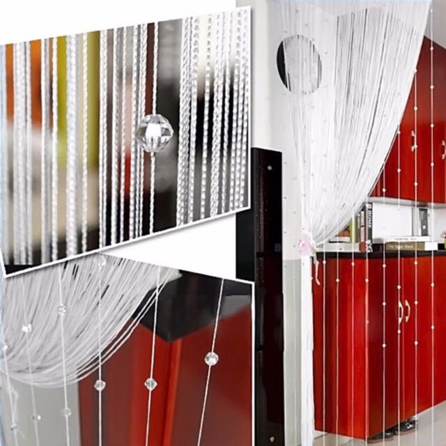 Partition Room Divider String Curtains Luxury Accessories