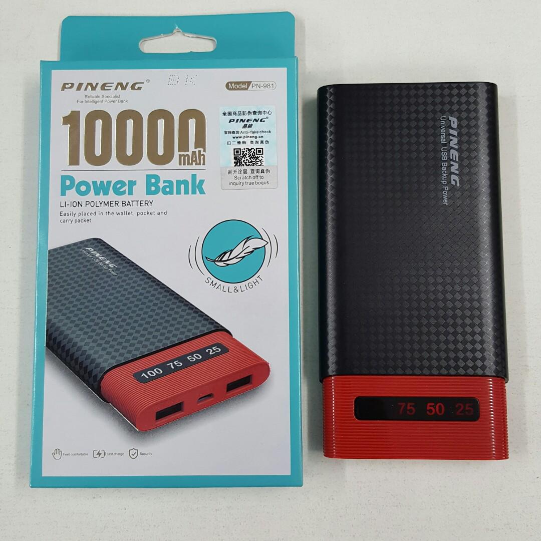 Pineng Pn 981 10000mah Powerbank Mobile Phones Tablets Mobile Tablet Accessories On Carousell