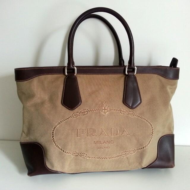 prada document bag