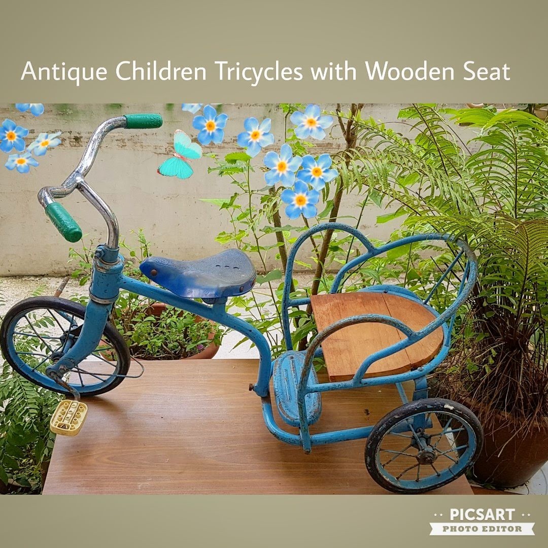 Vintage tricycle store seat
