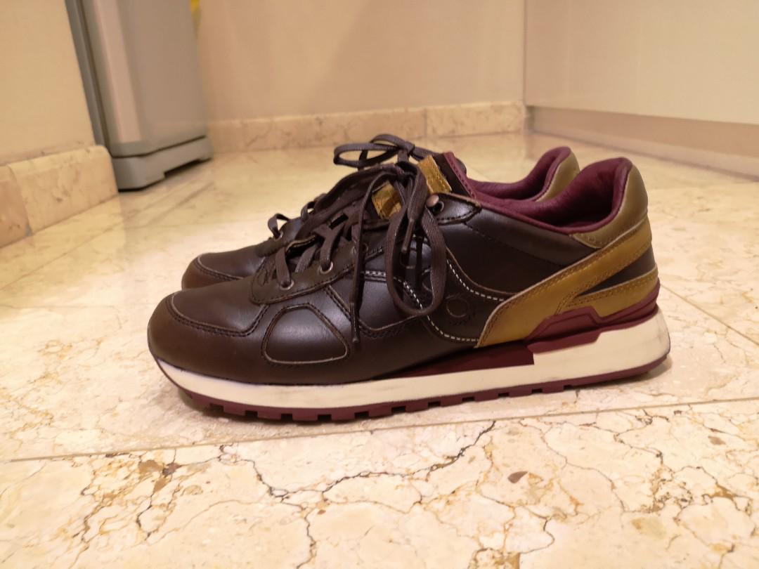 Leather Saucony Wolverine X 5+ Hundred Saucony Royalty-Free Images