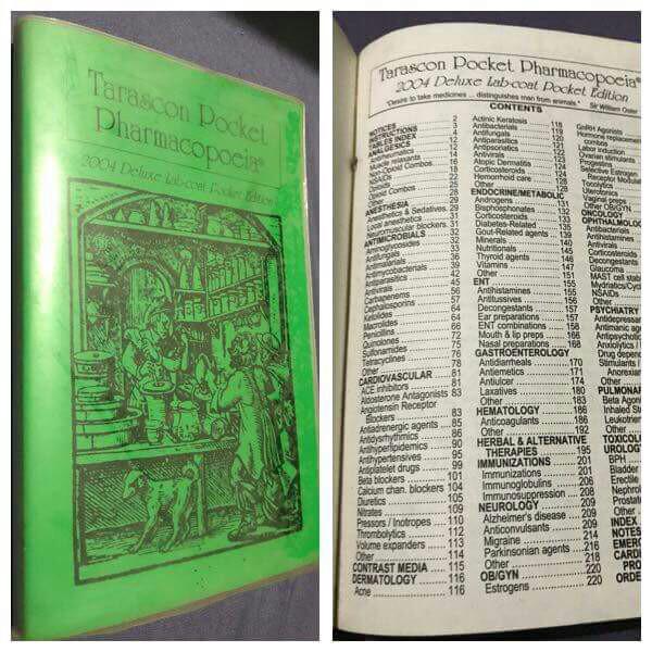 pics Tarascon Pharmacopoeia 2021 tarascon pocket pharmacopoeia