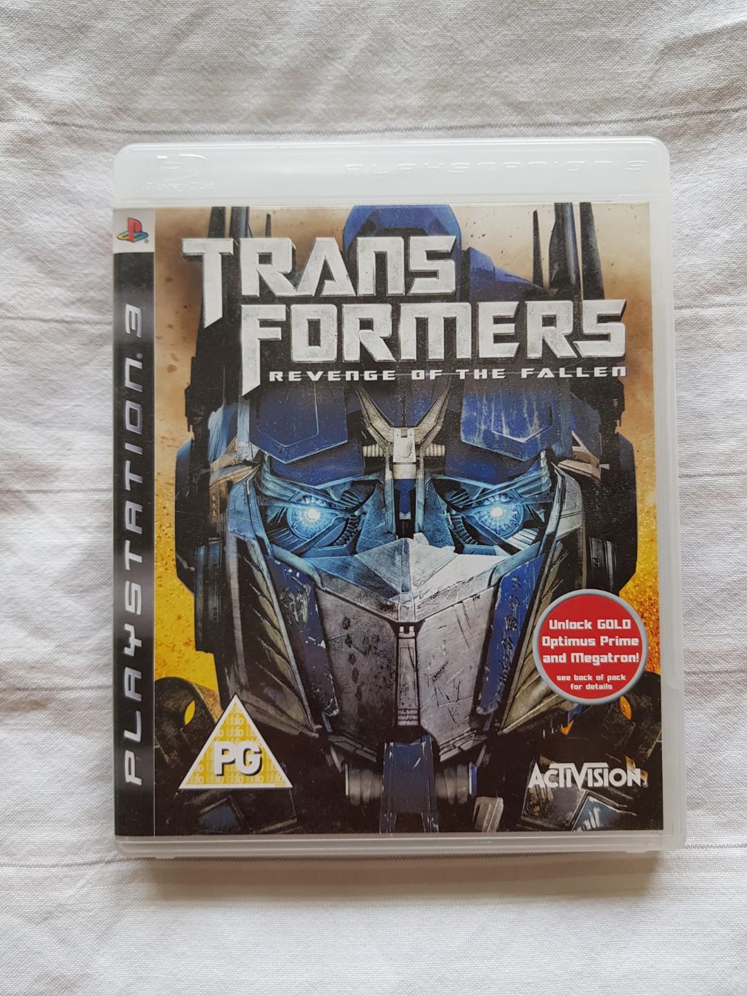transformers revenge of the fallen game ps3