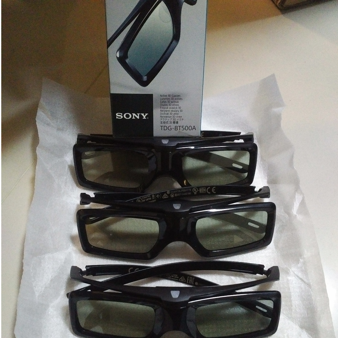 Sold Used Sony Tdg Bt500a Active 3d Glasses 4nos Home Appliances Tvs Entertainment Systems On Carousell