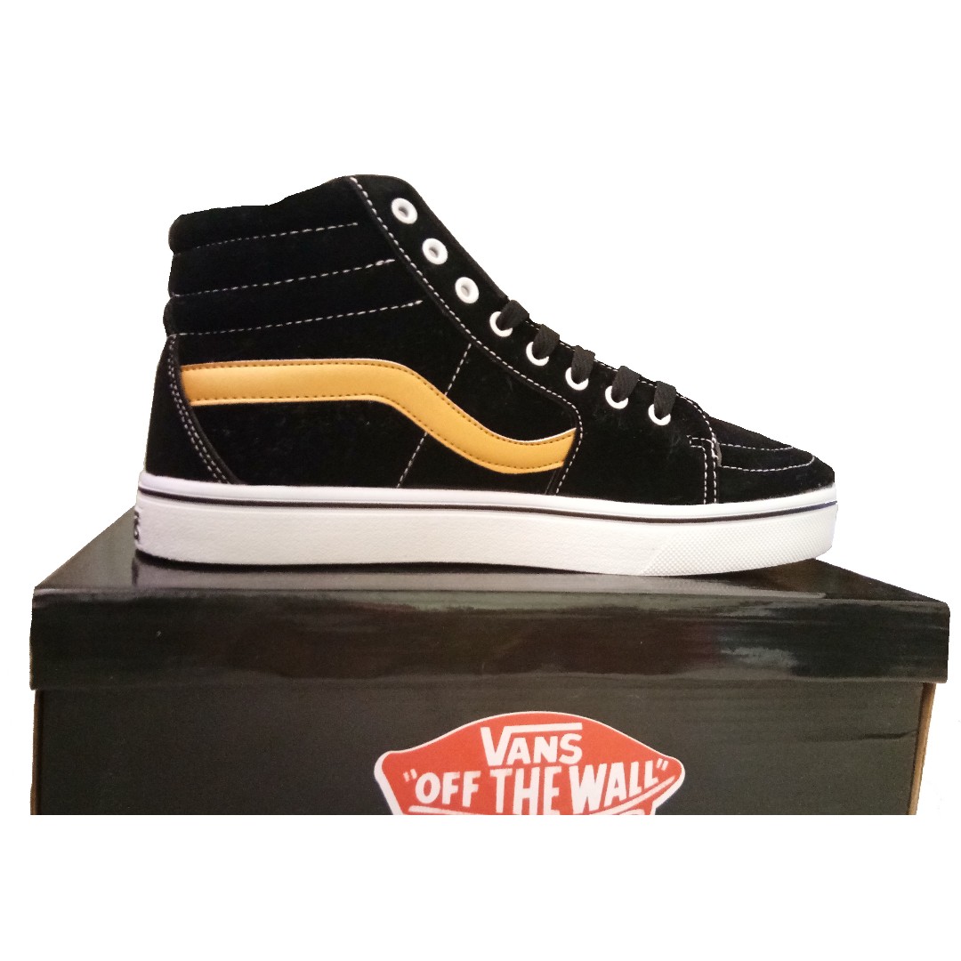 vans old skool black high cut