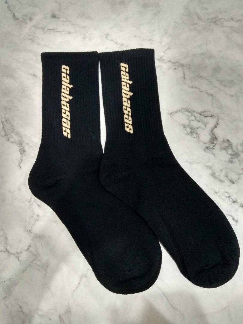 calabasas socks black