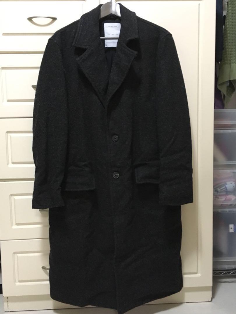 zara men's wool coat