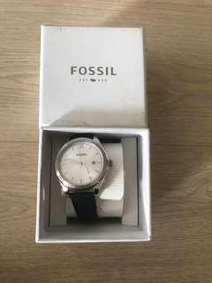 Brand new in box fossil watch genuine leather