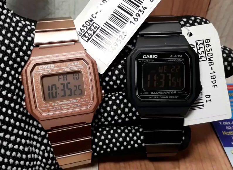 casio vintage couple watch