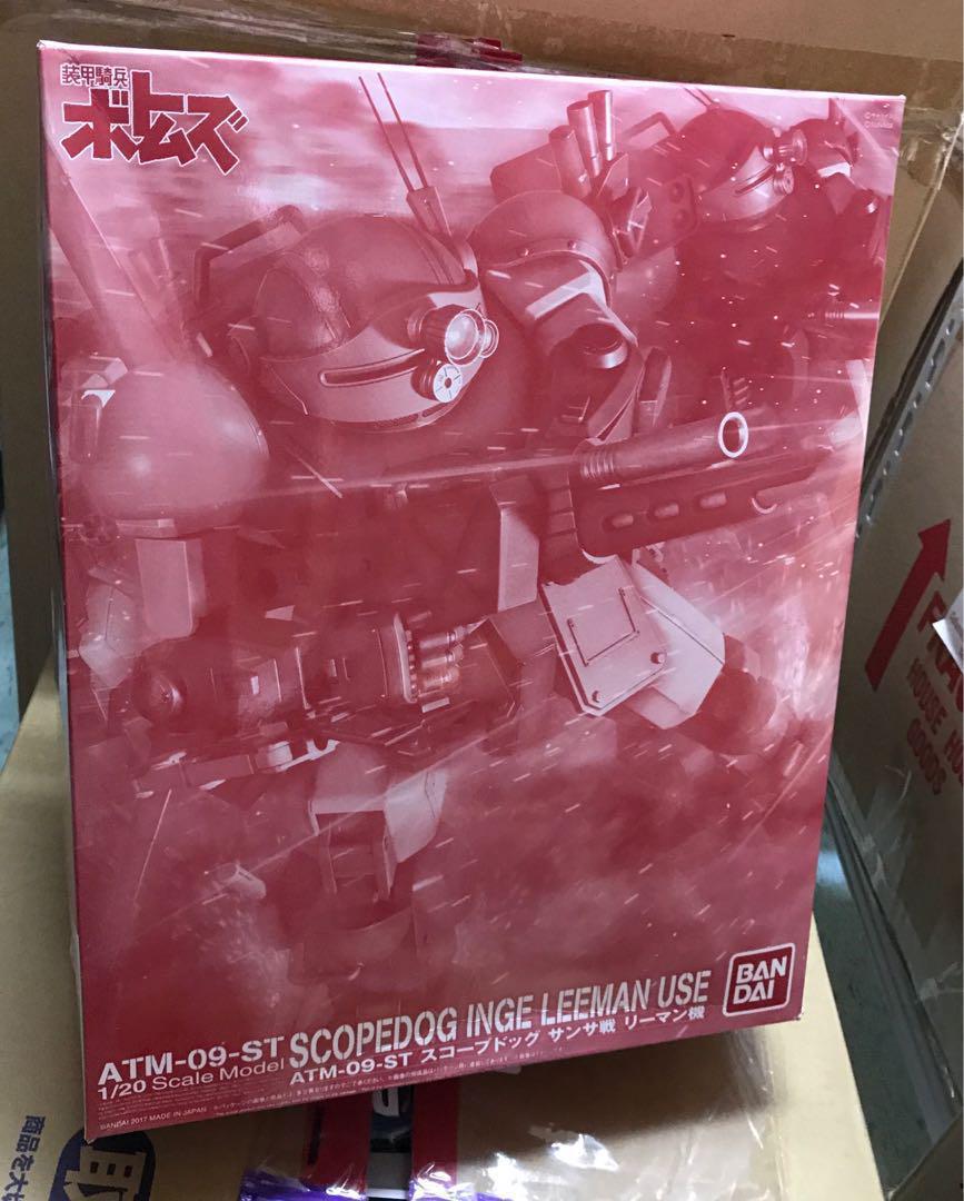 バンダイ　装甲騎兵ボトムズ　1／20　 INGE LEEMAN USE機 Votoms Scopedog (Inge Leeman Use) 1/20 Scale Model Kit