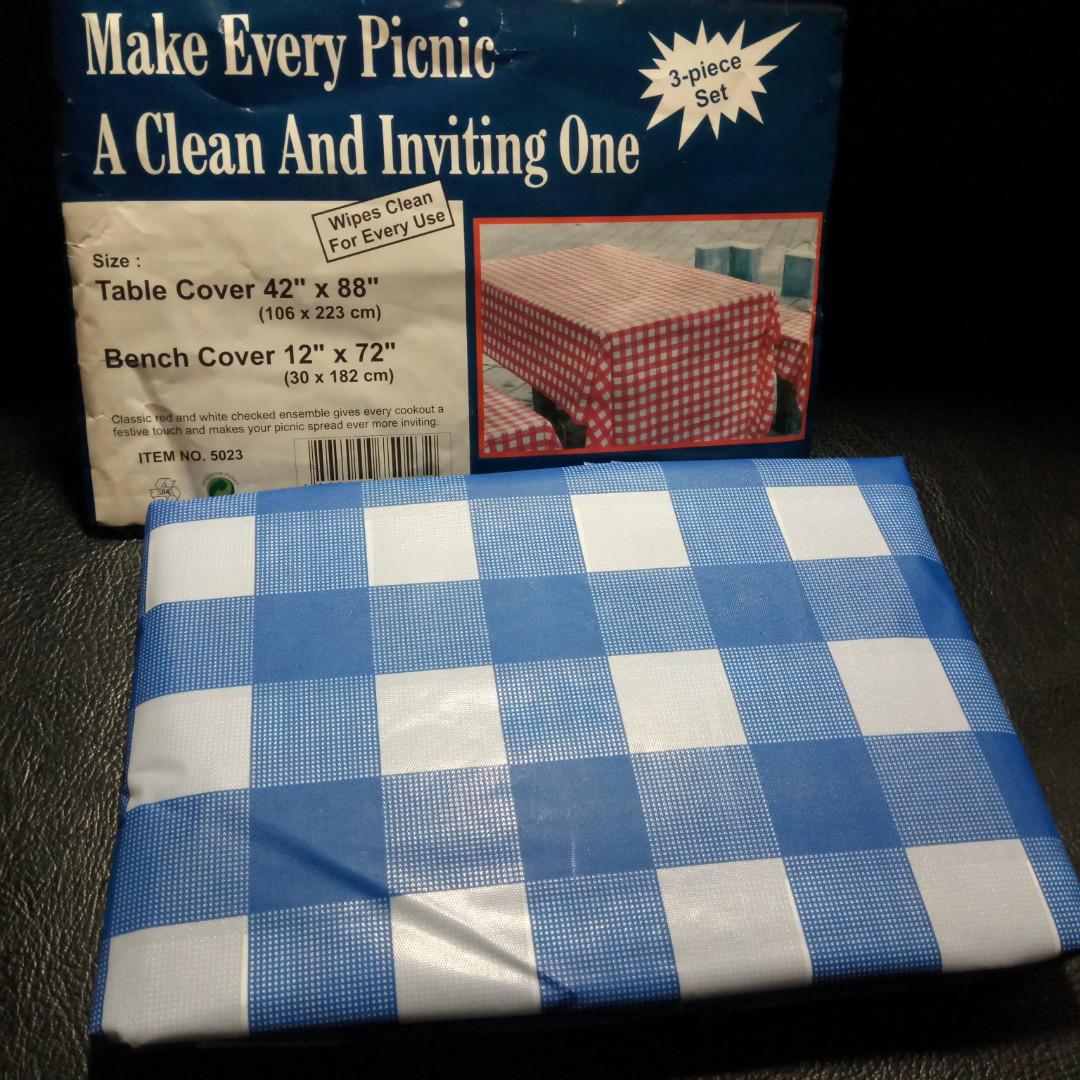 3 Piece Picnic Table And Bench Cover Set Brand New Never Used