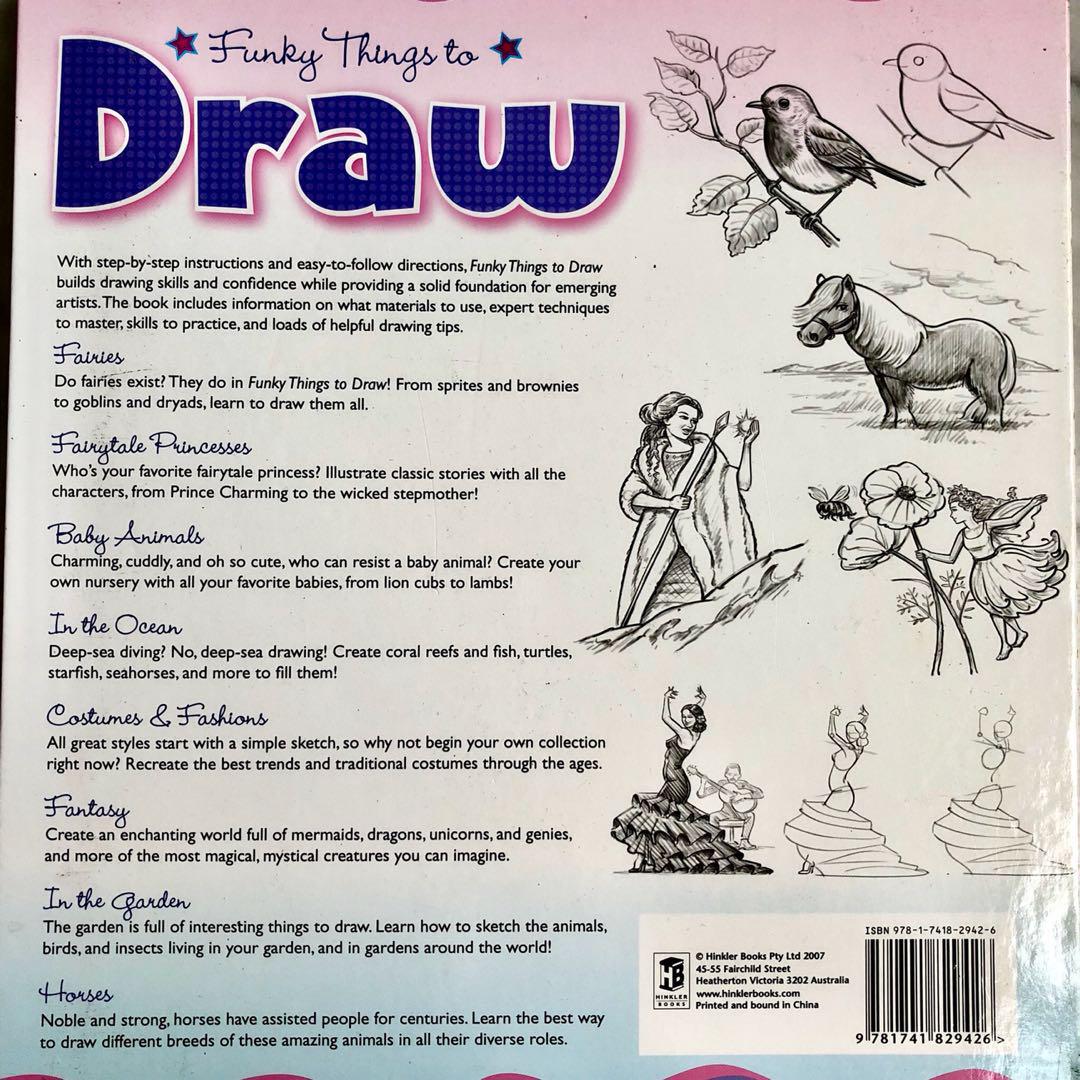 4 For 20 Bn Drawing Guide Books Books Stationery Non Fiction