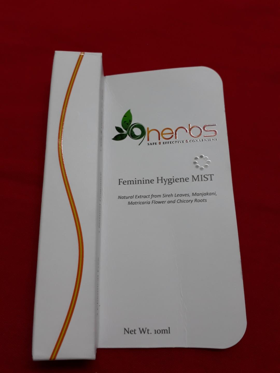 9herbs Feminine Hygiene Mist Health Beauty Skin Bath Body On Carousell