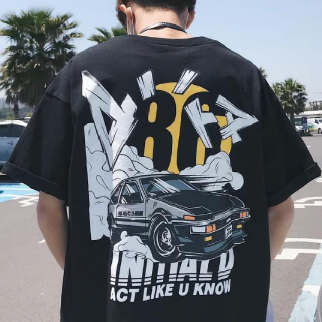 Act Like U Know Race Car Graphic Oversized Tshirt Men S Fashion Tops Sets Tshirts Polo Shirts On Carousell