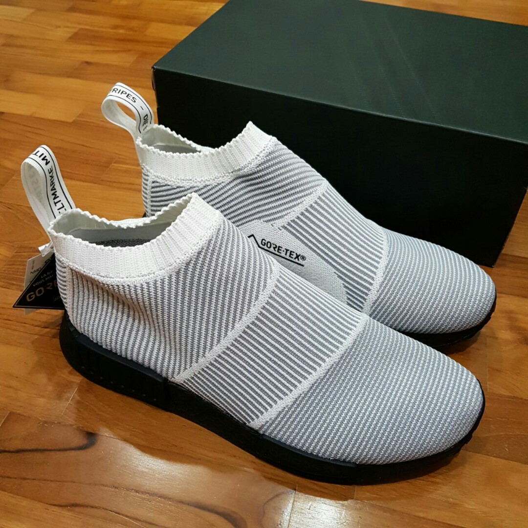 nmd gore tex white