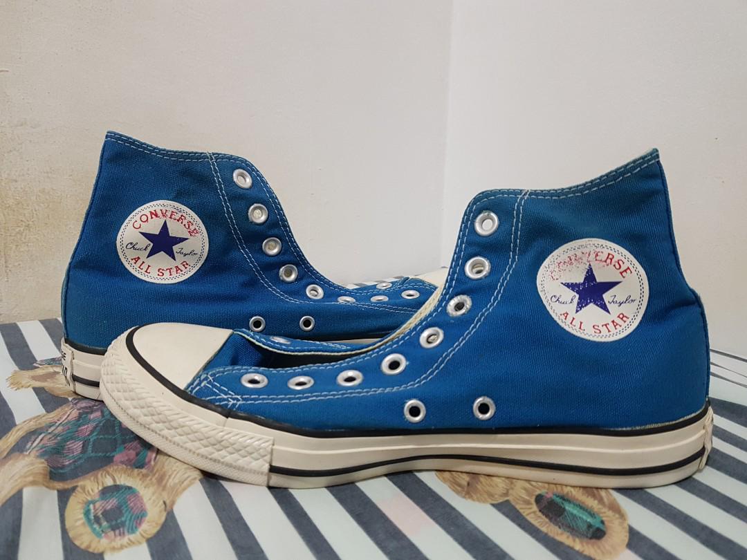 converse blue orange
