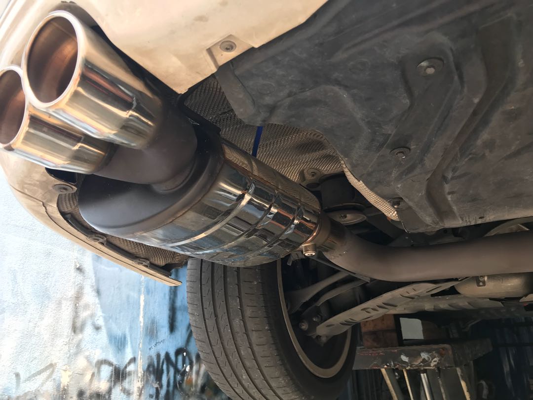 Bmw 330e exhaust with valvetronic Auto Accessories on Carousell