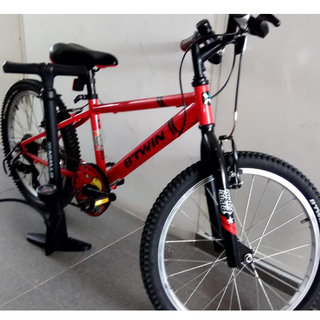 decathlon cycle air pump