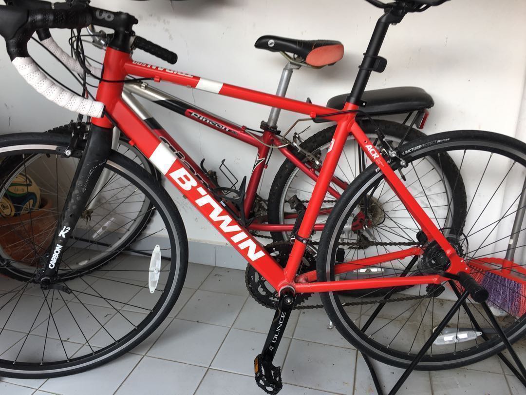 btwin triban 500 red