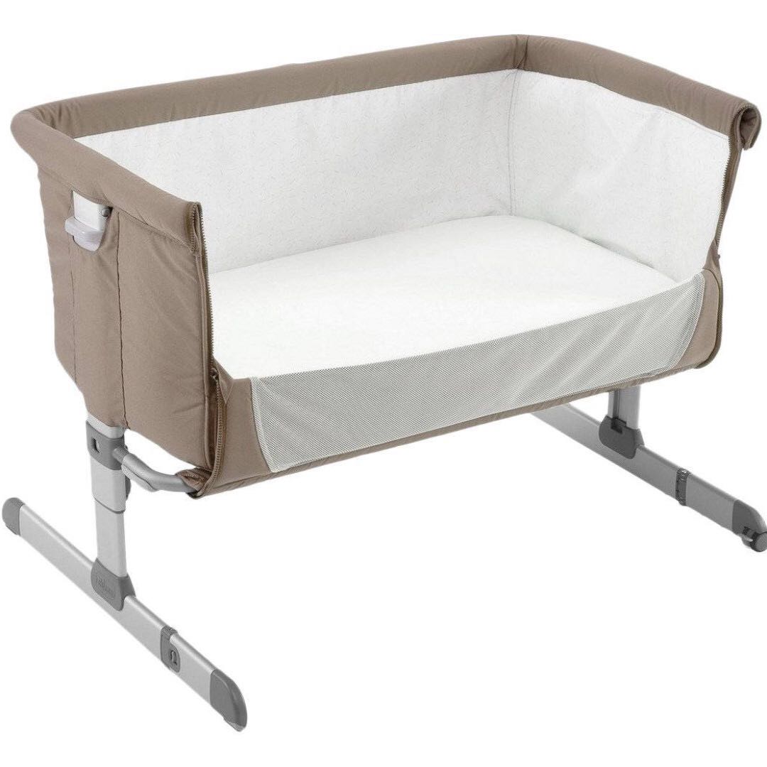 Chicco next to me crib grey sales