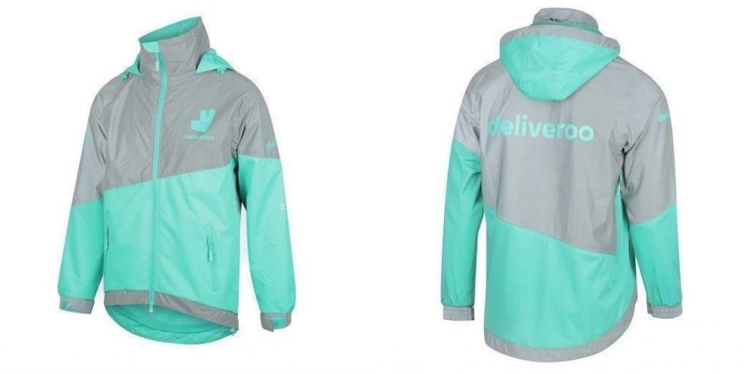Deliveroo Reflective Jacket M Motorcycles Motorcycle Apparel on Carousell