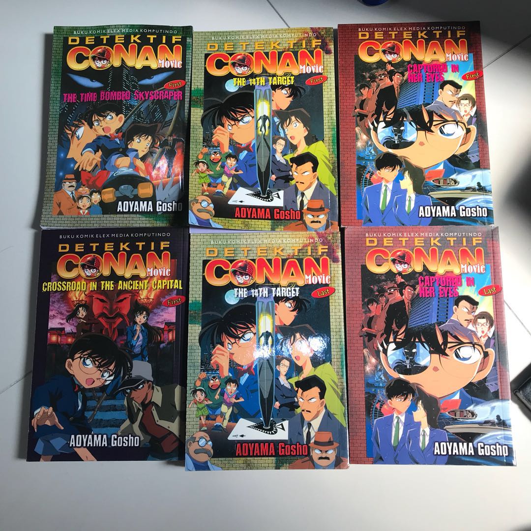 Detektif Conan Movie Books Stationery Books On Carousell