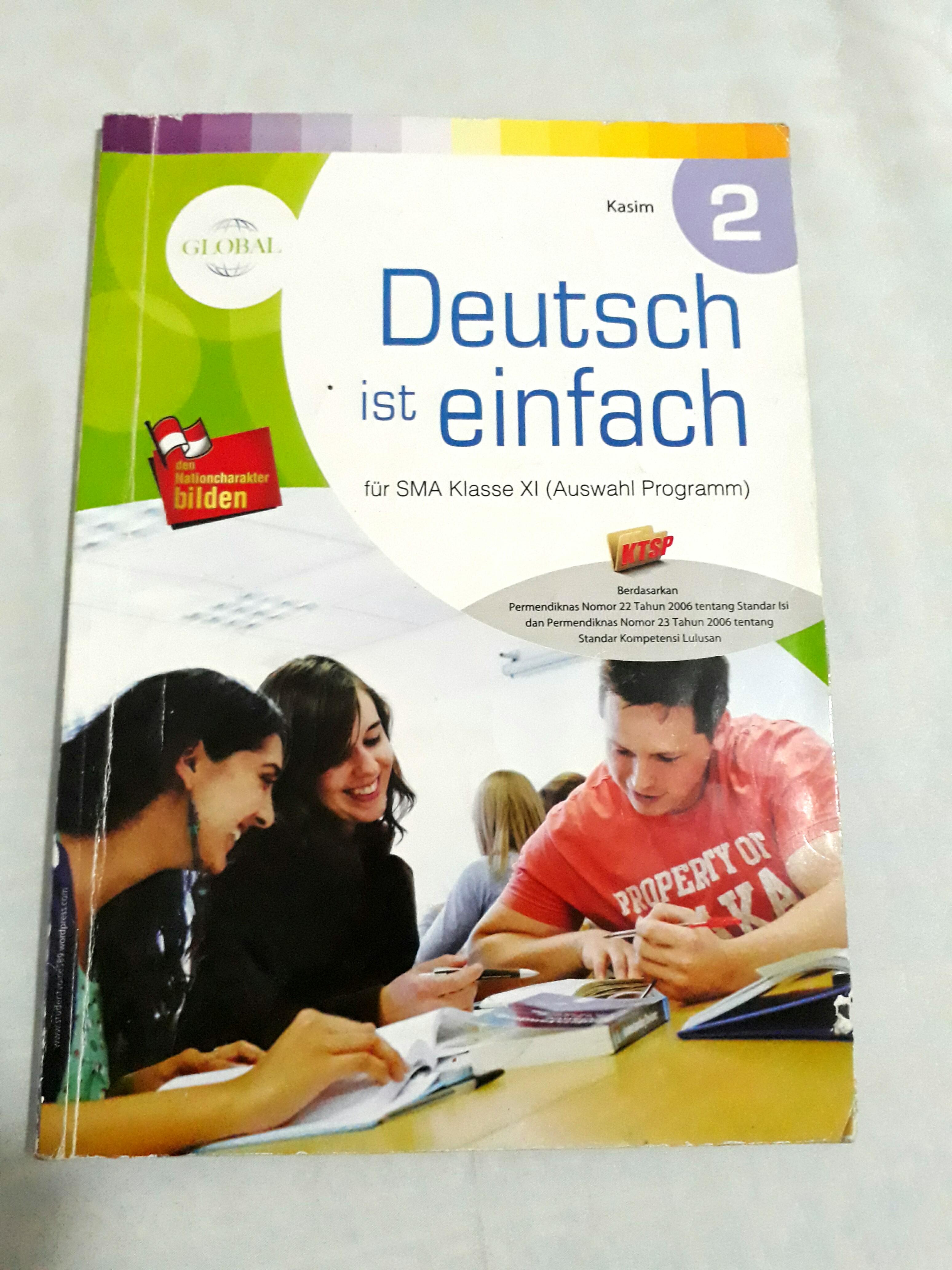 Deutsch Ist Einfach Kelas 11 Buku Alat Tulis Buku Pelajaran Di Carousell