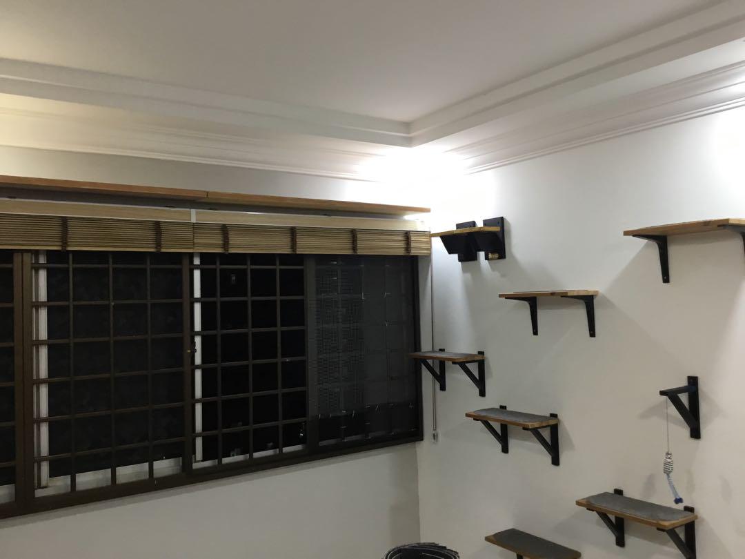 Diy Cat Shelves Walkway Pet Supplies For Cats Cat Accessories