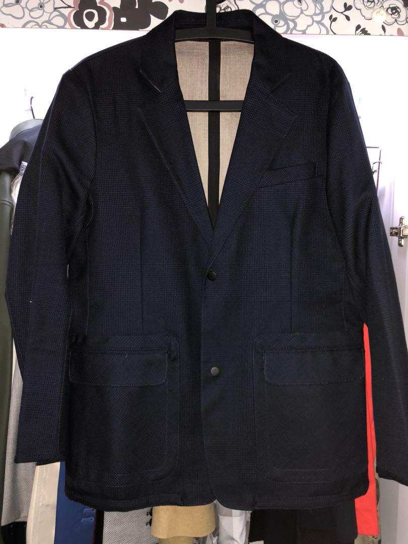 Armani store deconstructed jacket