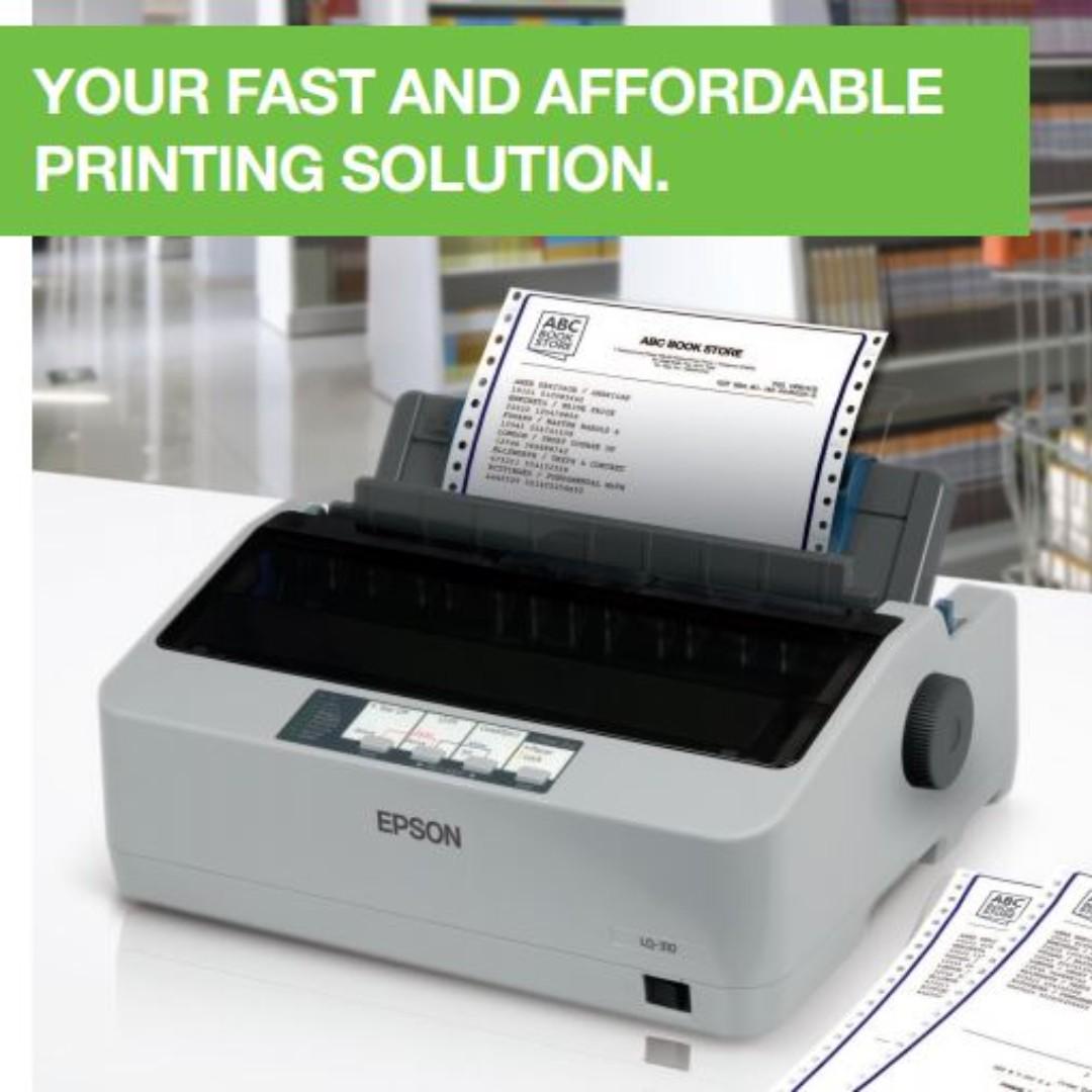 Epson Lq 310 Dot Matrix Printer Electronics Printers Scanners On Carousell