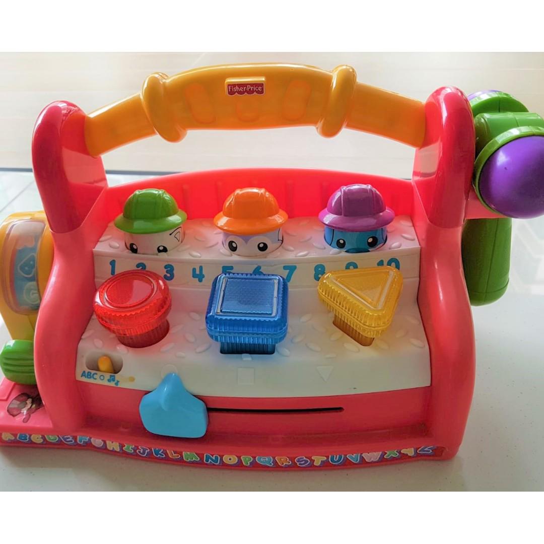 Fisher Price Laugh Learn Learning Toolbench Babies Kids