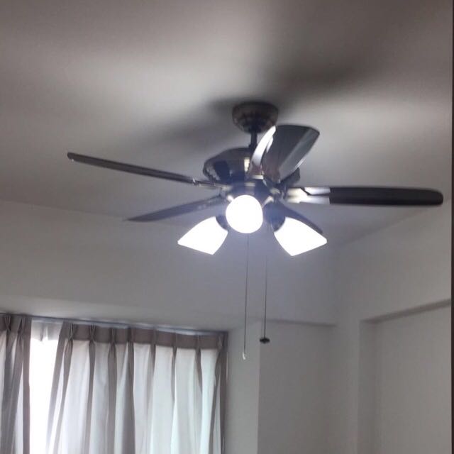 Free Install 48 Ceiling Fan 3l Light Ndp Promo