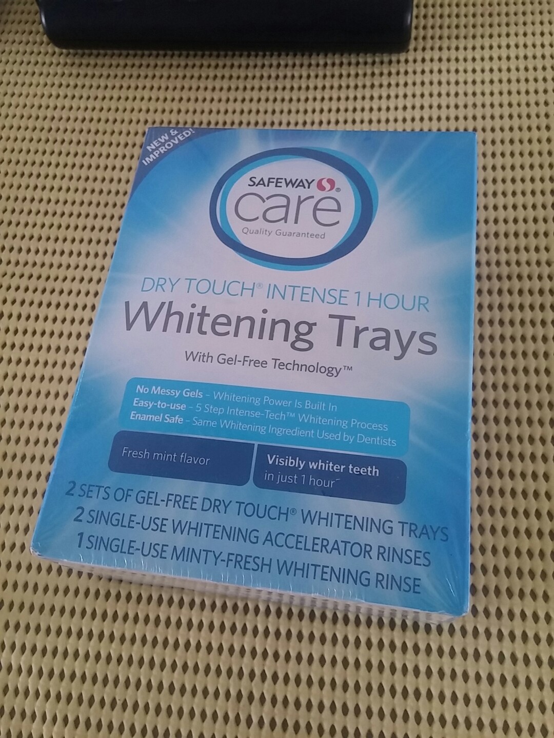 dry touch whitening trays