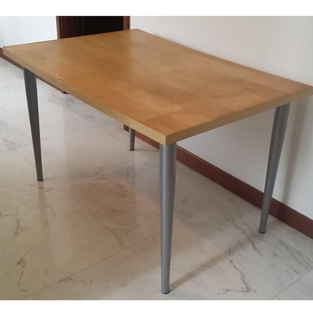 Ikea galant table hot sale top