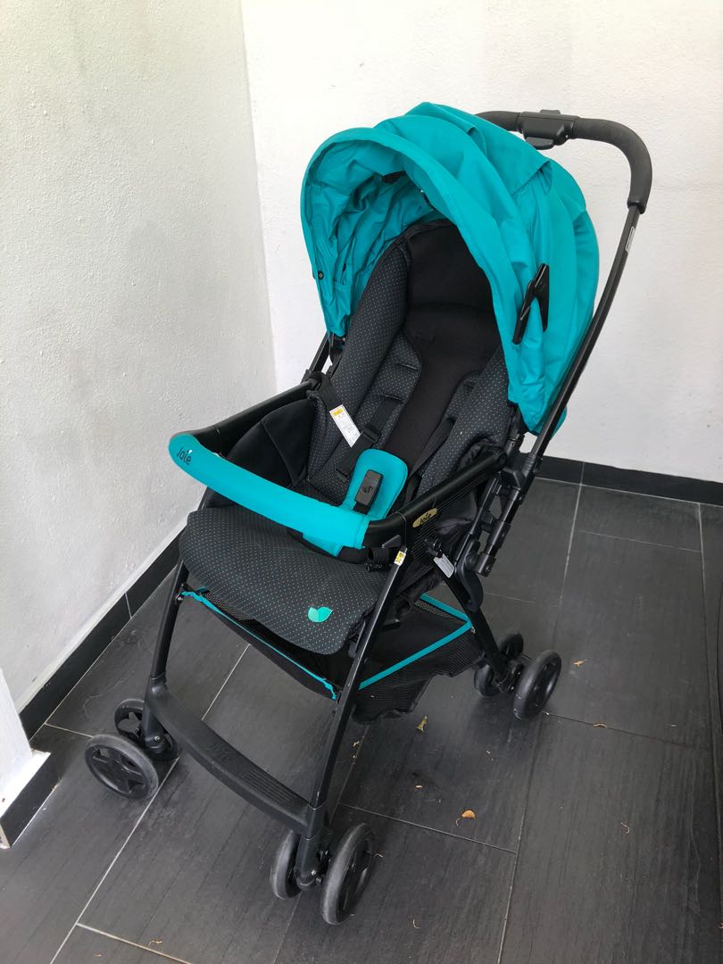 Joie green stroller