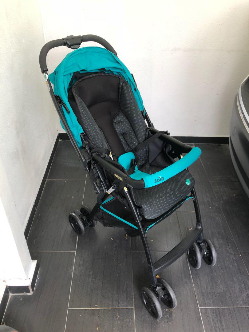 joie green stroller