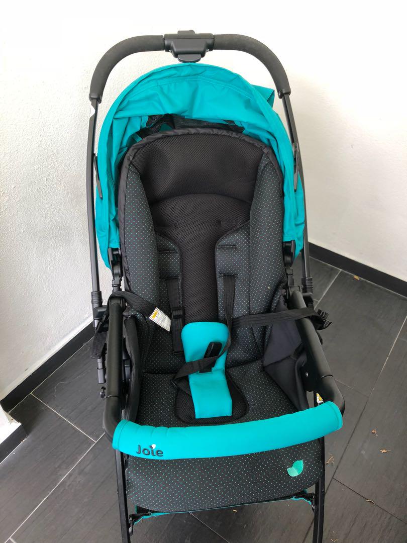joie green stroller