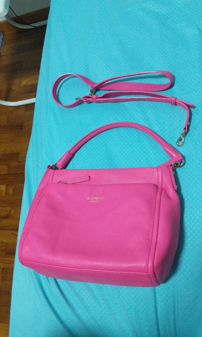 Kate Spade cobble hills little curtis pink Women s Fashion Bags Wallets Cross body Bags on Carousell