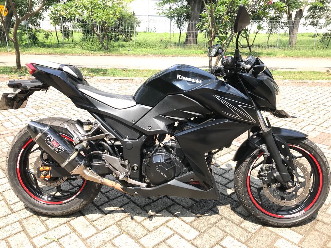 Kawasaki Z250 Fi Nik 2017 Black Doff Rare Mulus Lacak Harga 43 OFF