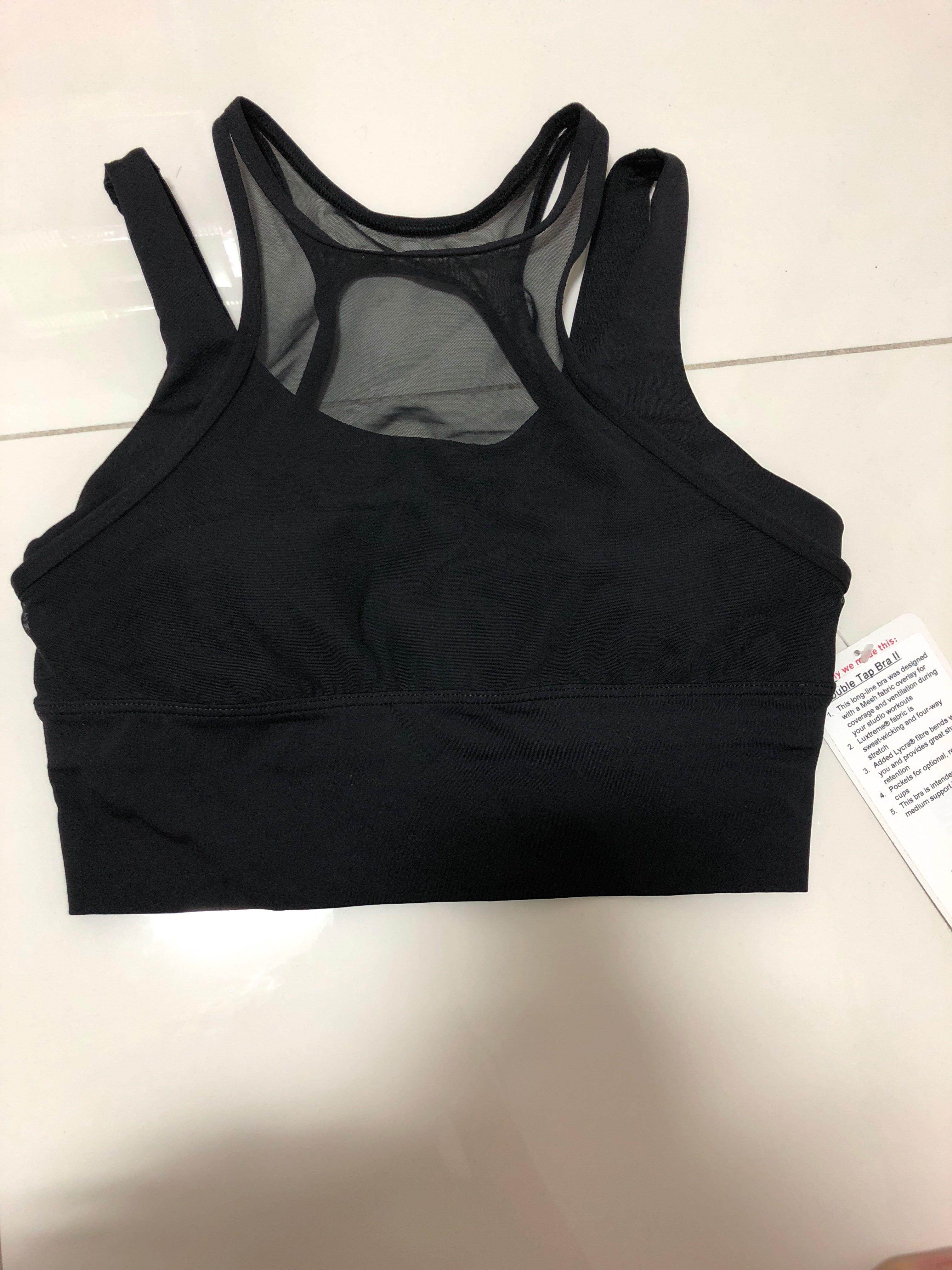 double tap bra lululemon