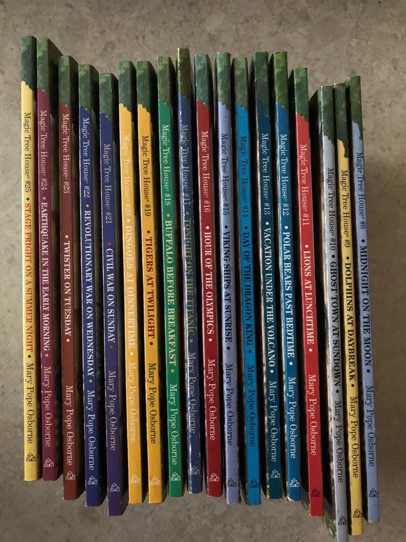Wallpaper Magic Tree House Series Book 8 To 25 Books Stationery Free HD