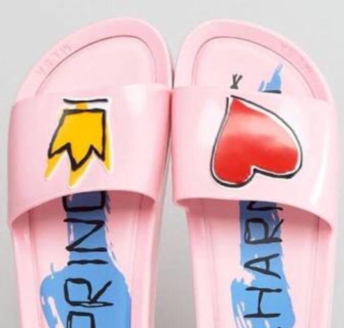 Vivienne westwood sliders pink hot sale